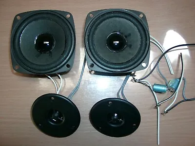 Kaufen Einbau Lautsprecher 2x2 Stück , Set , Gehäuseeinbau , 70x70mm Und 50x50mm • 25€