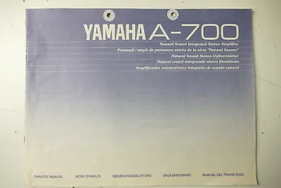 Kaufen Yamaha A-700 Stereo Amplifier Bedienungsanleitung FT-83 • 9.90€
