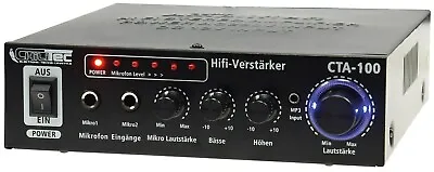 Kaufen 100W HiFi-Verstärker Amplifier Cinch Stereo Sound Musikverstärker Verstärker  • 32.99€