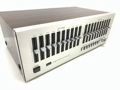 Kaufen Sansui SE-7 Stereo Graphic Equalizer Vintage 1979 Wood Work Perfect Good Look • 629.99€
