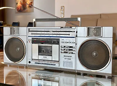 Kaufen SHARP GF-7500H Stereo Radio Tape Rekorder Kassettenrekorder Ghettoblaster Bombox • 250€