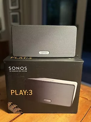 Kaufen Sonos Play 3 Drahtlos Lautsprecher - Weiss • 6.50€