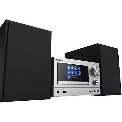 Kaufen Kenwood M-7000S-S Smart Micro Hi-Fi System Silber Stereoanlage Mini-Anlage  • 189.99€