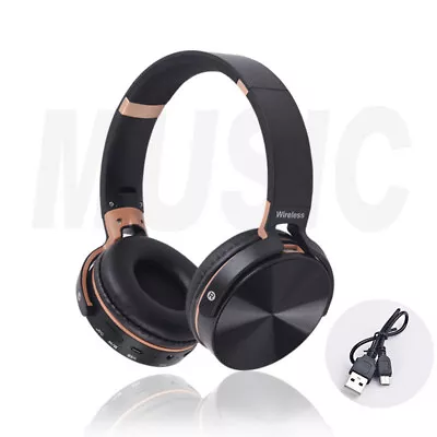 Kaufen Design HiFi Kopfhörer Stereo Faltbares Kopfhörer Bluetooth Over Ear Wireless • 13.95€