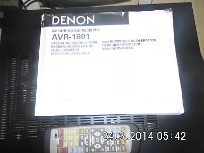 Kaufen Denon Surround Receiver AVR-1801 - Dolby Digital 5.1 - DTS  • 29€