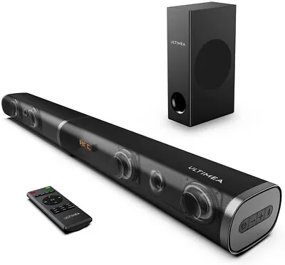 Kaufen Soundbar Für TV Wireless Subwoofer 2.1 190W Ultimea Tapio VII Bluetooth HDMI USB • 84.99€