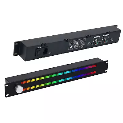 Kaufen LED64x2 Kanäle Vollfarbige Musik-Spektrum Display Rhythm Anzeige Sprachsteuerung • 71.39€