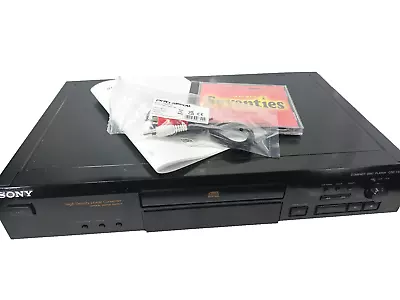 Kaufen Sony CDP-XE220 CD Compact Disc Player Deck Vintage HiFi Separat - Schwarz - Retro • 151.21€