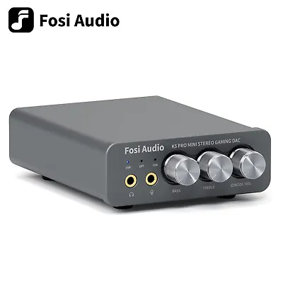Kaufen Fosi Audio K5 PRO Kopfhörer Verstärker DAC Digital Zu Analog Audio Converter • 69.99€
