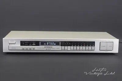 Kaufen Pioneer F-77 AM/FM Stereo Tuner Silber HiFi Vintage • 81.69€