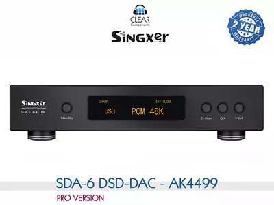 Kaufen Singxer Sda-6 Pro Version - Dsd - Dac – Usb Da Wandler - Da Converter Ak4499-top • 1,254.50€