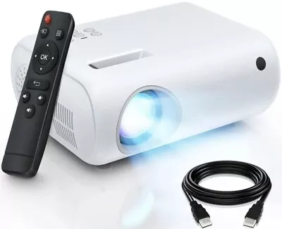 Kaufen Mini Tragbarer Projektor Clokowe 6500 Lux LED, Kino, Gaming, Film, Android, IOS, TV • 81.46€
