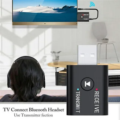 Kaufen Bluetooth 5.0 2in1 Sender-Empfänger Auto Wireless Audio Adapter USB 3.5mm Aux • 6.65€