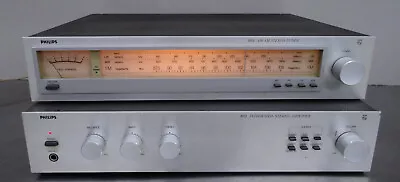 Kaufen Philips 302L Amplifier Und Tuner 102L  Hifi Stereo Receiver Silber ~ 1980 • 95€