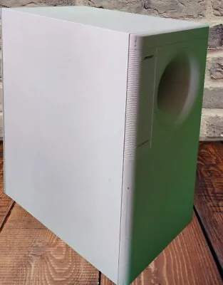 Kaufen Bose Acoustimass 3 Series IV Speaker System Weiß Mit 2Lautsprechern • 12€