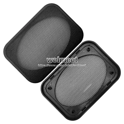 Kaufen 2 Stück Lautsprecher-Staubfilter Metallgitter Schutz Dekorativer Kreis 162x111mm • 8.32€