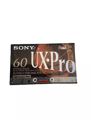 Kaufen Sony UX-PRO60.Audio-Cassette,MC,Leer Kassette.Neu&Ovp.SUPER CHROME • 18€