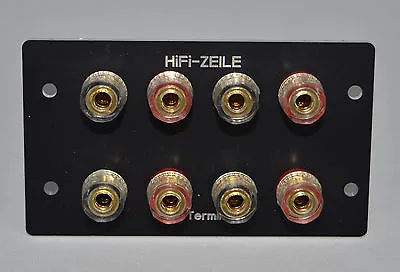 Kaufen HiFi-ZEILE: Braun Atelier A1 / A2 - Hochwertiges Lautsprecher Anschlussterminal • 99.90€