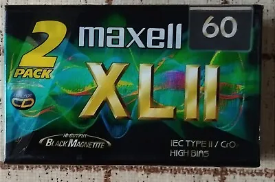 Kaufen Leerkassetten Musikkassetten Maxell XLII 60 2er Pack NEU Und Originalverpackt • 19€