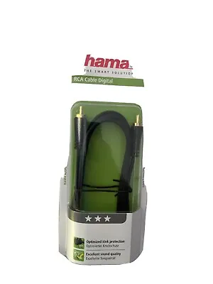 Kaufen Hama Digital Cinch-Kabel 1:1 Koaxial Audio RCA Chinch Subwoofer Blu-Ray-Player • 4€