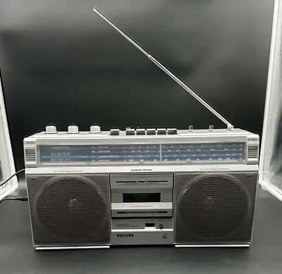 Kaufen Philips D 8414 Boombox Radiorecorder Kassettenrekorder #T157 • 49.90€