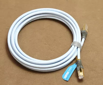 Kaufen Supra Cables High-End CAT 8+ Patch Netzwerk LAN Kabel 5,0m Werkskonfektion • 93.99€