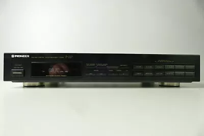 Kaufen Pioneer AM FM Stereo Tuner F-227 36 Presets Empfänger Radio Black Hi-4327 • 25€