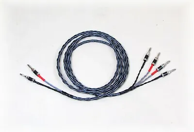 Kaufen Kimber 4VS Lautsprecherkabel - 2 X 3 Meter - Bi-wiring - Rhodium Carbon - Typ B • 165€