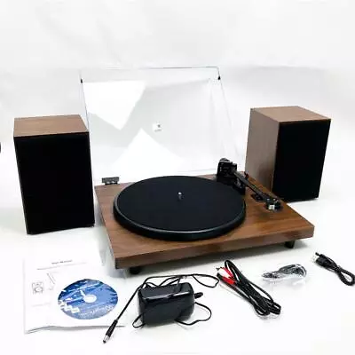 Kaufen DIGITNOW! DIGITNOW Vinyl Plattenspieler Bluetooth USB, Schallplattenspieler Mit • 154.99€