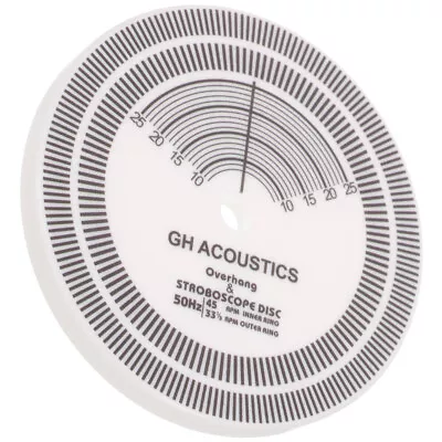Kaufen  Acryl Vinyl-Plattenspieler-Disc Zubehör Für Schallplatten Stroboskopscheibe • 8.75€