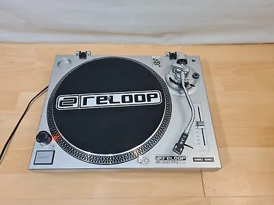 Kaufen 1 Von 2 Reloop RP-1000 MK2 Silver Belt Drive Turntable DJ Plattenspieler • 159€