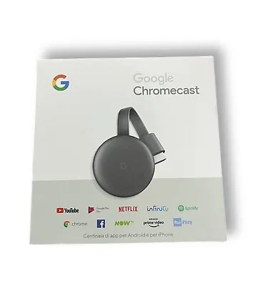 Kaufen Google Chromecast (3rd Generation) HDMI Streaming Stick - Schwarz (GA00439-DE) • 38.90€