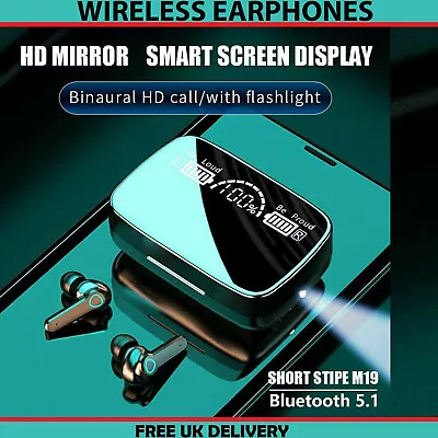 Kaufen Bluetooth 5.1 TWS Wireless Kopfhörer Ohrhörer Headset Für Alle Handys UK • 18.10€