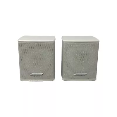 Kaufen Bose Surround Speakers Lautsprecher Heimkino Sound Stereo Boxen HiFi Weiß • 259.99€