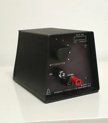 Kaufen Pyramid Loudspeaker Corporation Model T-1 Sequerra T1 Ribbon Tweeter Lautspreche • 2,500€