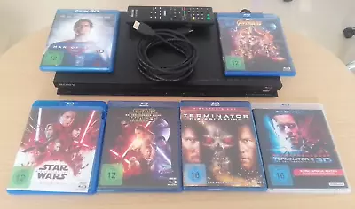 Kaufen Sony BDP-S370 Blu-ray-Player Mit Fernbedienung Und 6 BluRay Filmen  • 62.99€