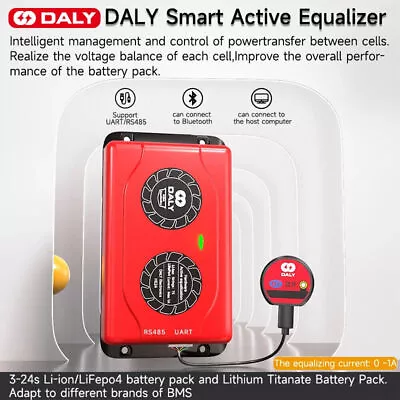 Kaufen 4S 8S 10S 16S Smart Cell 1A Active Li-ion LiFePo4 Battery Balancer Equalizer DE • 51.50€