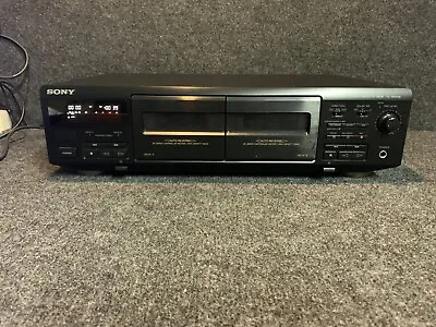 Kaufen Sony TC-WE405 Doppel Kassettendeck / Auto Reverse Stereo Cassette Deck Schwarz • 29.99€