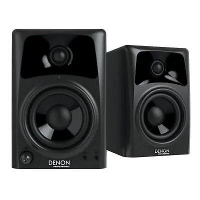 Kaufen Denon DN-304S | 2-Wege Aktiv Studio Monitor Lautsprecher Paar | B-Ware • 149€