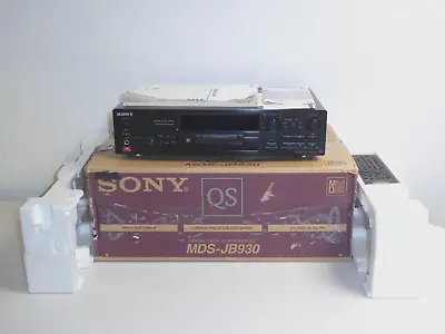 Kaufen Sony MDS-JB930 High-End MiniDisc Recorder In OVP W.NEU, FB&BDA, 2J. Garantie • 999.99€