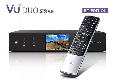 Kaufen VU+ Duo 4K SE BT 1x DVB-T2 Dual Tuner PVR Linux Receiver UHD 2160p • 359€
