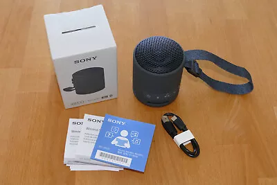 Kaufen Sony SRS XB 100 Bluetooth Lautsprecher Schwarz - TOP-Zustand, Erst 5 Monate Alt! • 27.15€