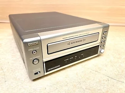 Kaufen Denon Persönliches Komponentensystem Stereo Kassettendeck DRR-M10 Mini Hifi DEFEKT  • 27.87€