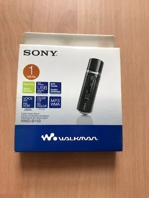 Kaufen Sony Walkman NWD-B103 MP3-Player Schwarz (1GB) – Nagelneu • 115.27€