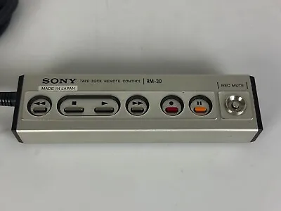 Kaufen Sony RM-30 Fernbedienung / Remote Control (TC-765, TC-766, TC-K7B, TC-K8B, EL-5) • 299€