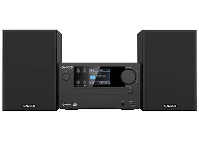 Kaufen B-Ware Kenwood M-725DAB-B Schwarz Micro HiFi-System CD USB DAB+ Bluetooth Audio • 217€