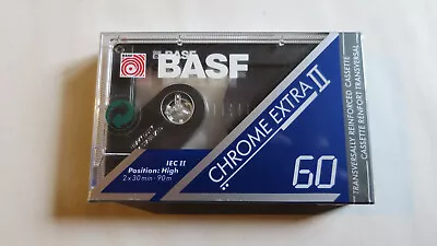 Kaufen BASF Chrome Extra II 60 Min Audio Cassette / Kassette / MC , NEU Original Sealed • 8.95€