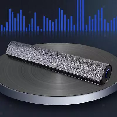 Kaufen PC USB Kabel Computer Lautsprecher Soundbar Subwoofer 3,5 Mm AUX Anschluss Mit Blau • 22.19€