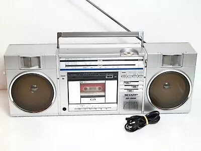 Kaufen SHARP GF-7500 Vintage 80s GHETTOBLASTER Boombox Radio Retro • 180€