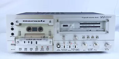 Kaufen Marantz SD 6000 Stereo Kassette Deck , Tapedeck 2 Speed Vintage 1979  (201) • 799€